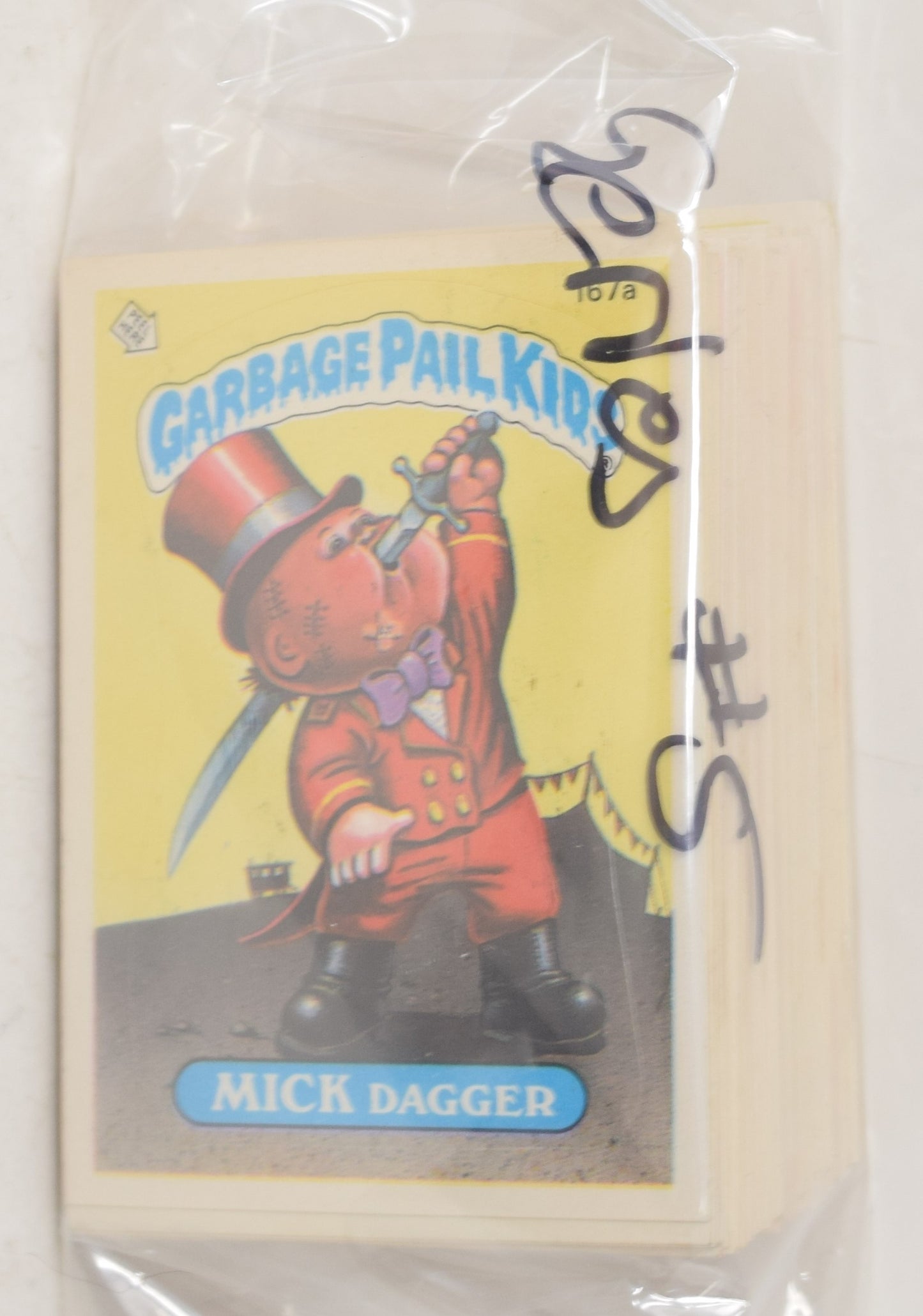 Garbage Pail Kids Cards Series 5 5th Topps 1986 Set 167  A B - 206 A B