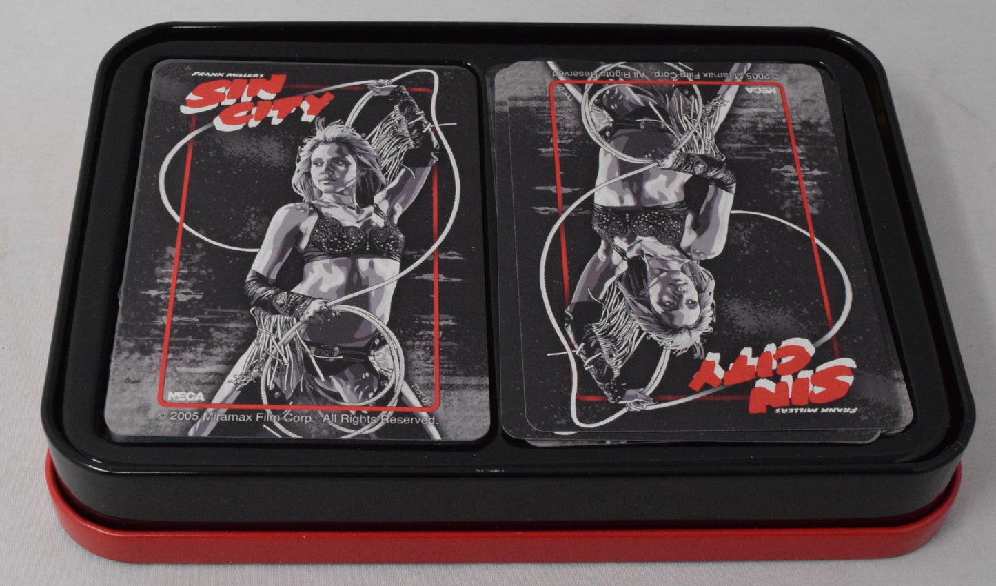 Sin City Playing Cards in Tin Folder Neca 2005