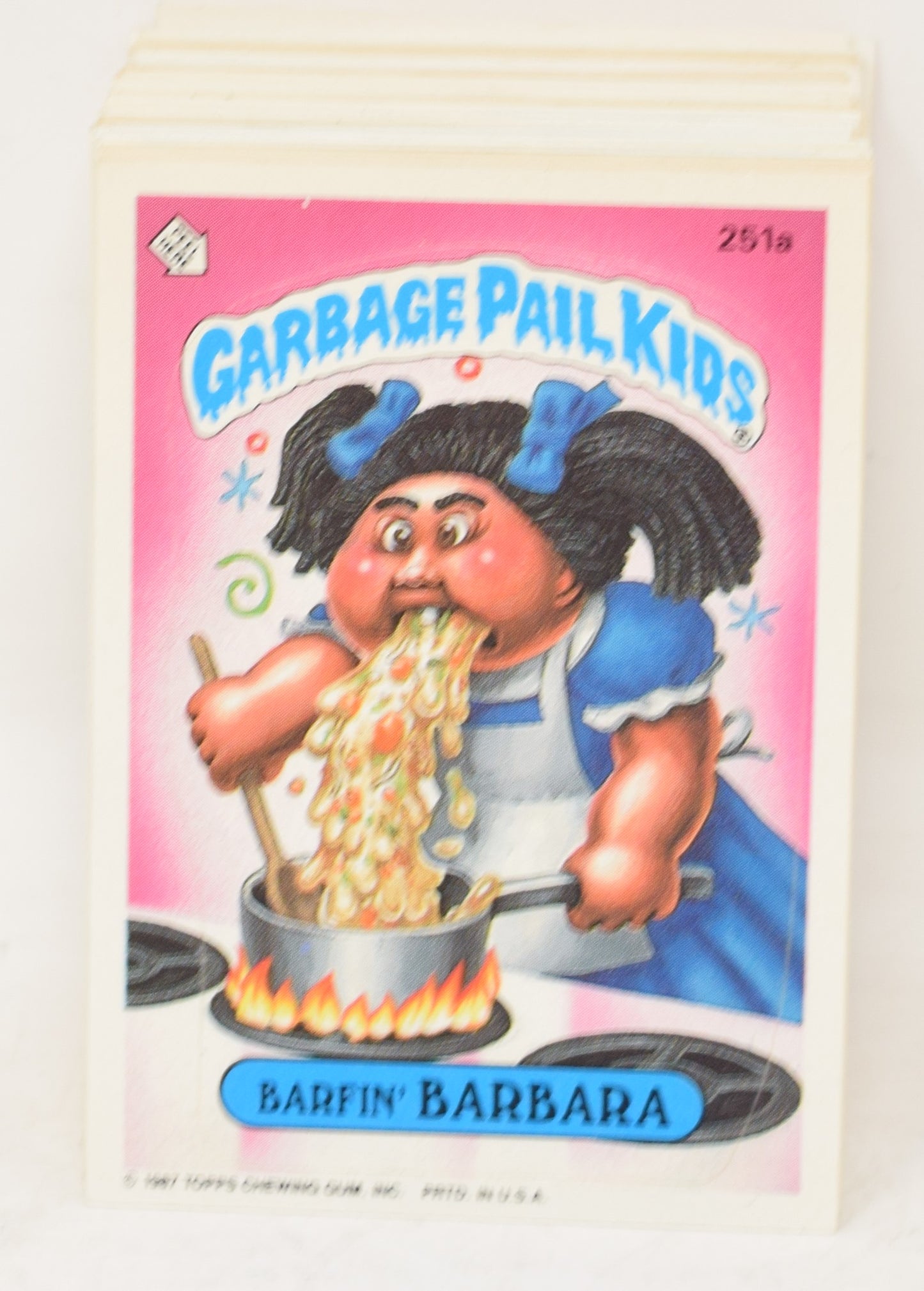 Garbage Pail Kids Cards Series 7 7th Topps 1986 Set 251  A B - 292 A B