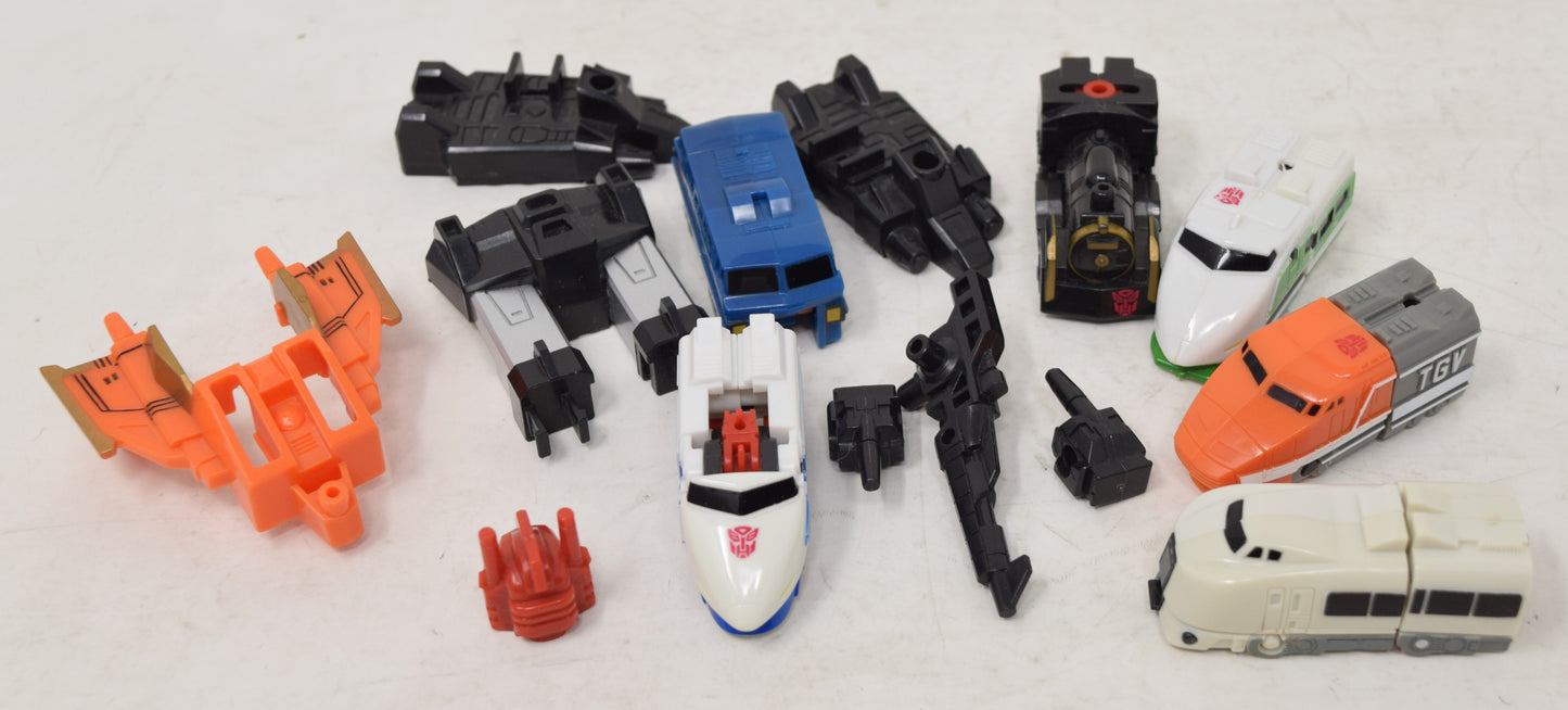 Transformers Micromaster Six Train Figure Takara Toys MOC New (1 of 4)