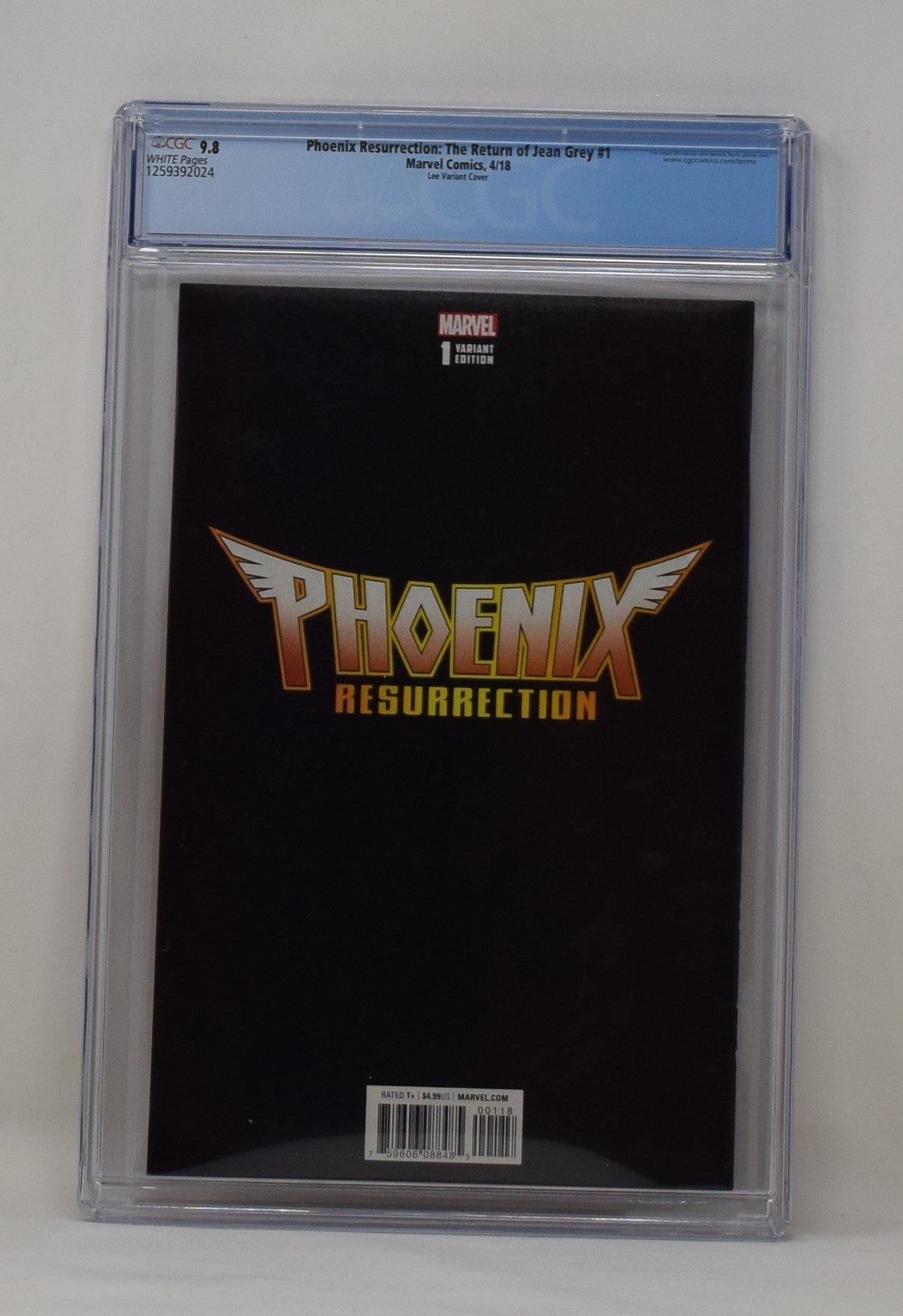 Phoenix Resurrection 1 Marvel 2017 CGC 9.8 In-Hyuk Lee Trade Variant GGA