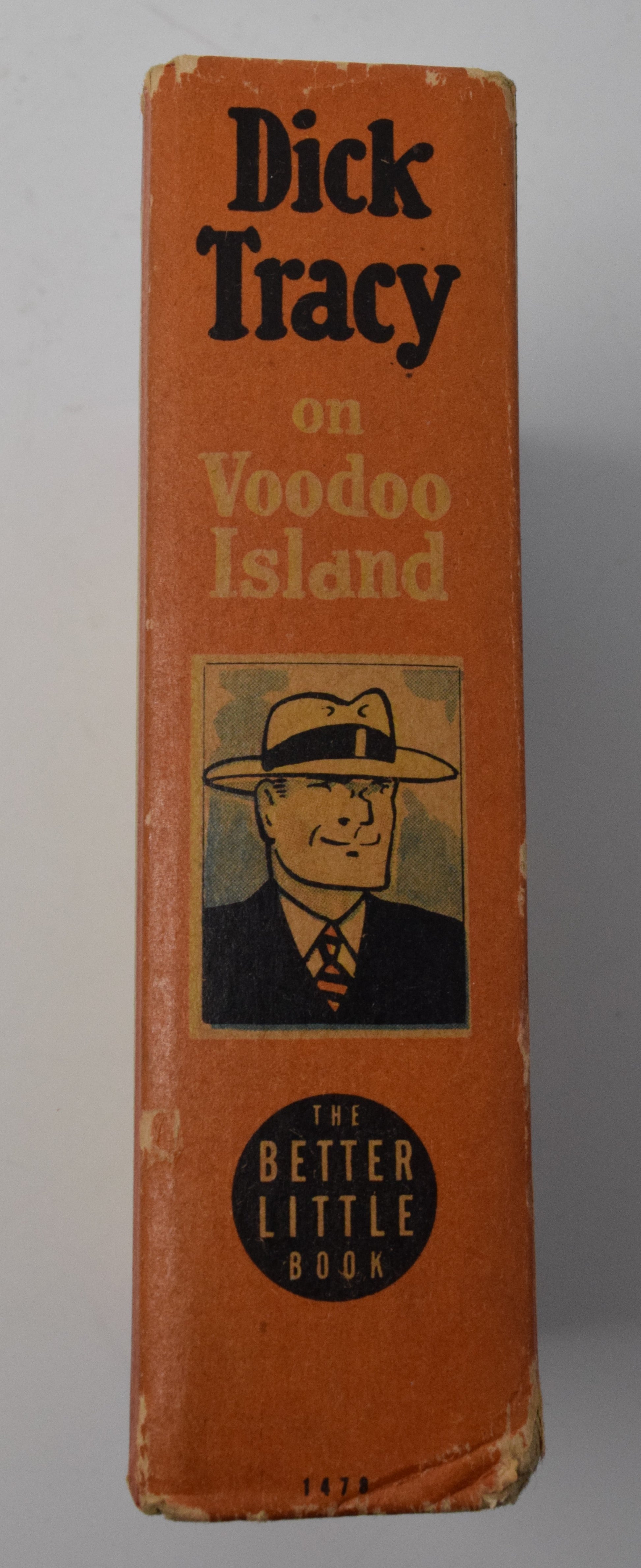 Dick Tracy On Voodoo Island 1478 Better Little Book Whitman 1944 FN - Golden Apple Comics