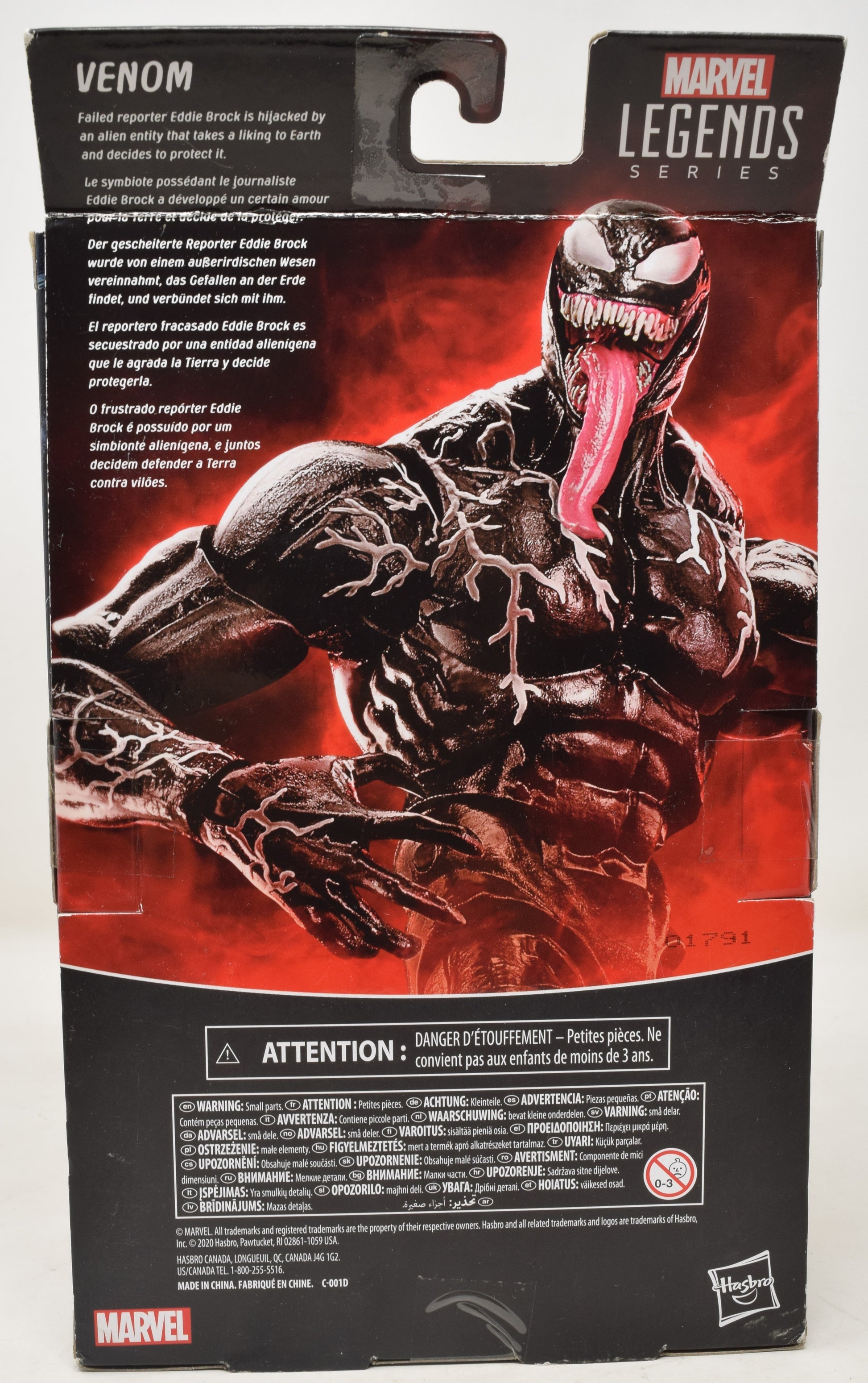 Hasbro Marvel Legends Movie Venom 6 Action Figure 2020