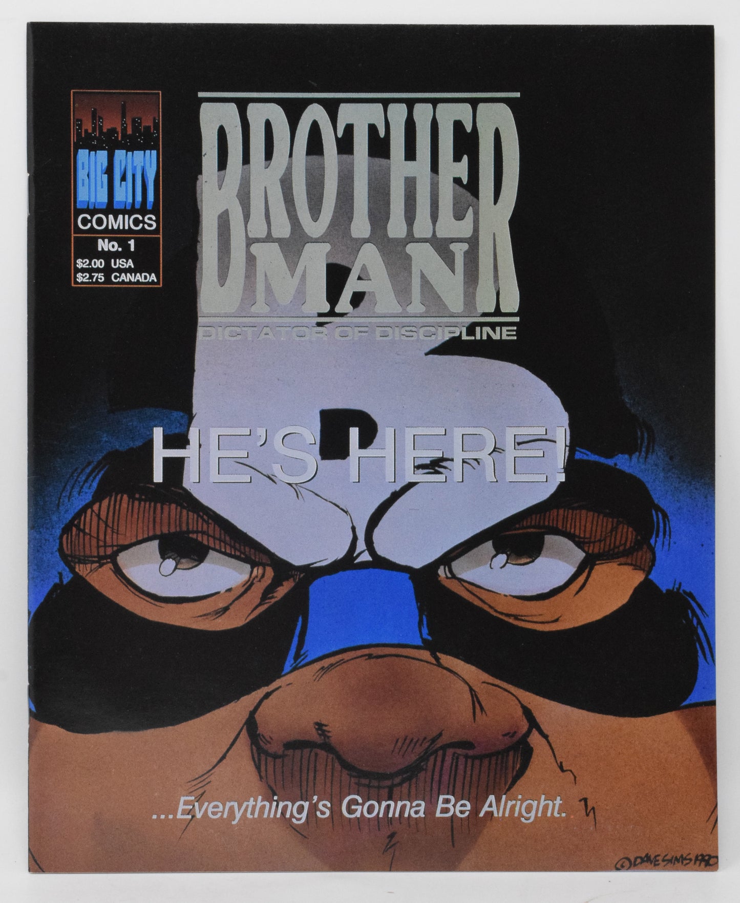 Brotherman Dictator of Discipline #1 1990 NM