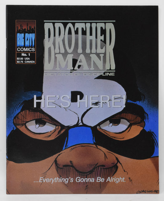 Brotherman Dictator of Discipline #1 1990 NM