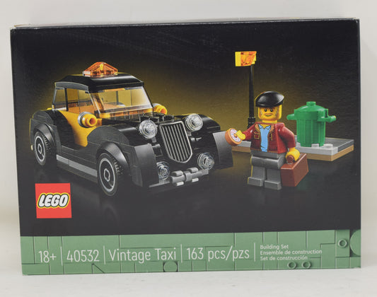 Lego Vintage Taxi Car Set 40532 New