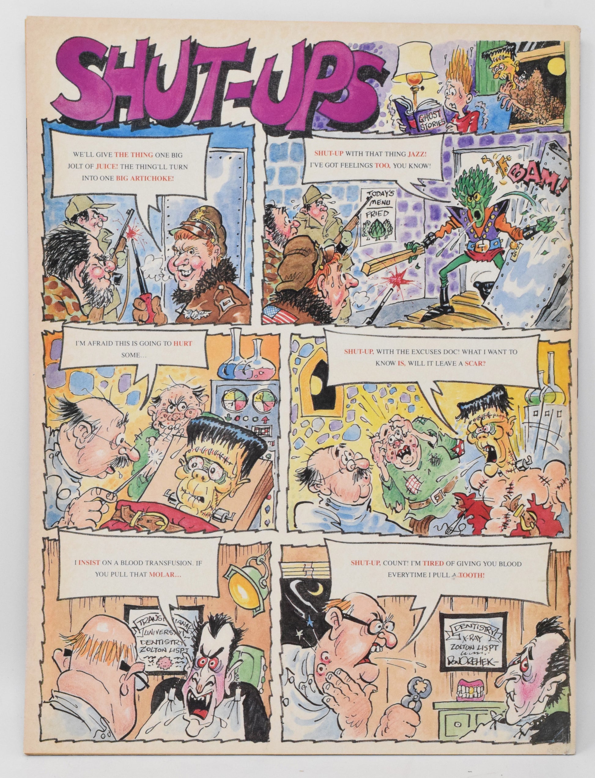 cracked monsters Cracked Monster Part #10 1988 NM