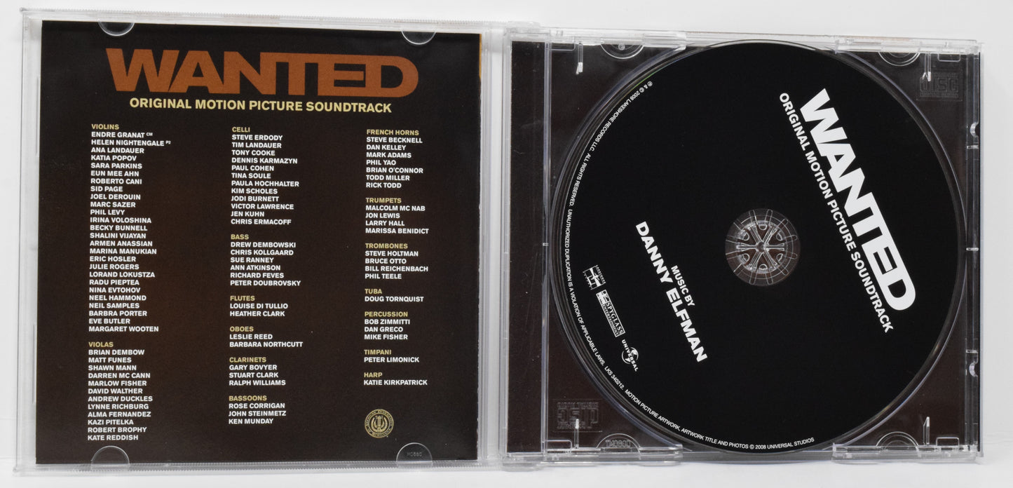 Wanted Soundtrack CD Danny Elfman