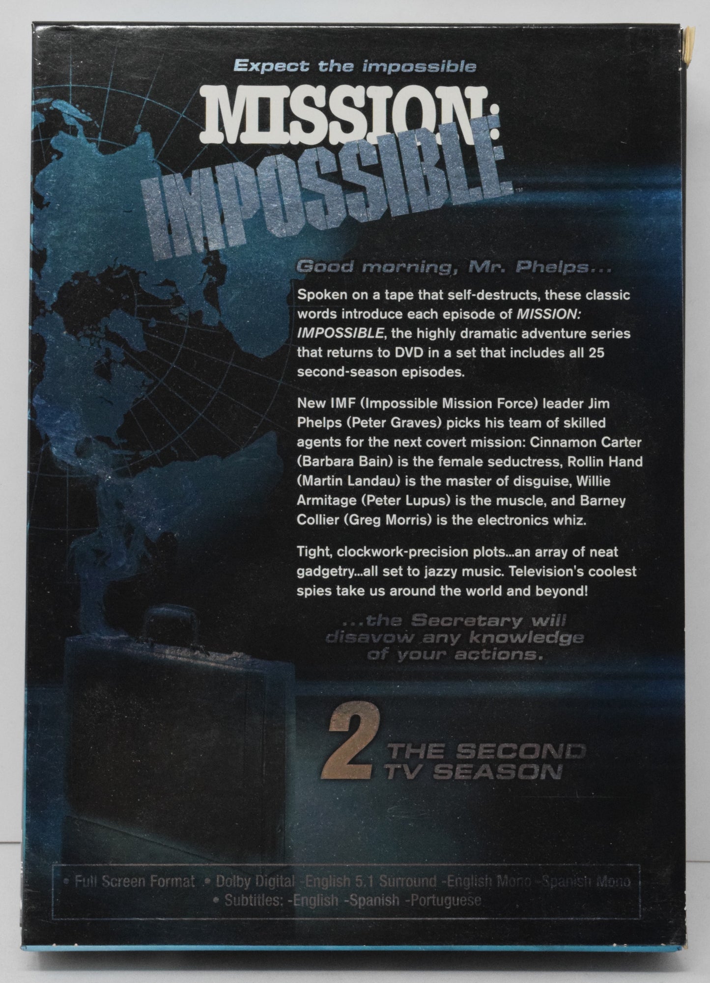 Mission: Impossible DVD The Second TV Season