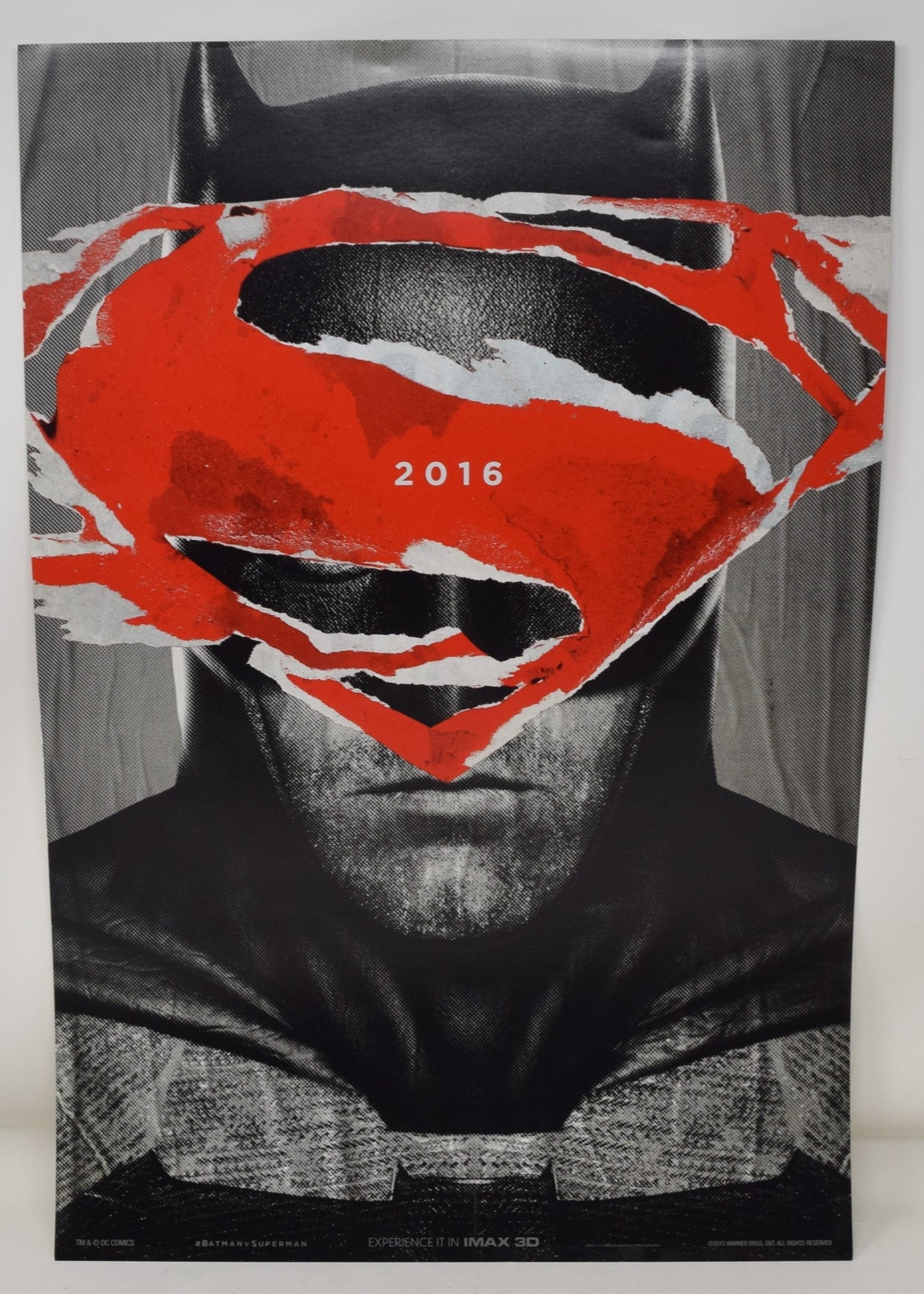 Superman Vs Batman Movie Poster Print 13 x 19 Set Of 2