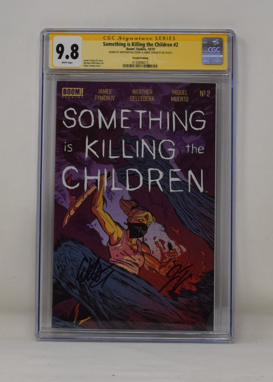 Something Is Killing The Children 2 Boom 2019 CGC SS 9.8 2nd Print Signed James Tynion IV Werther Dell'Edera