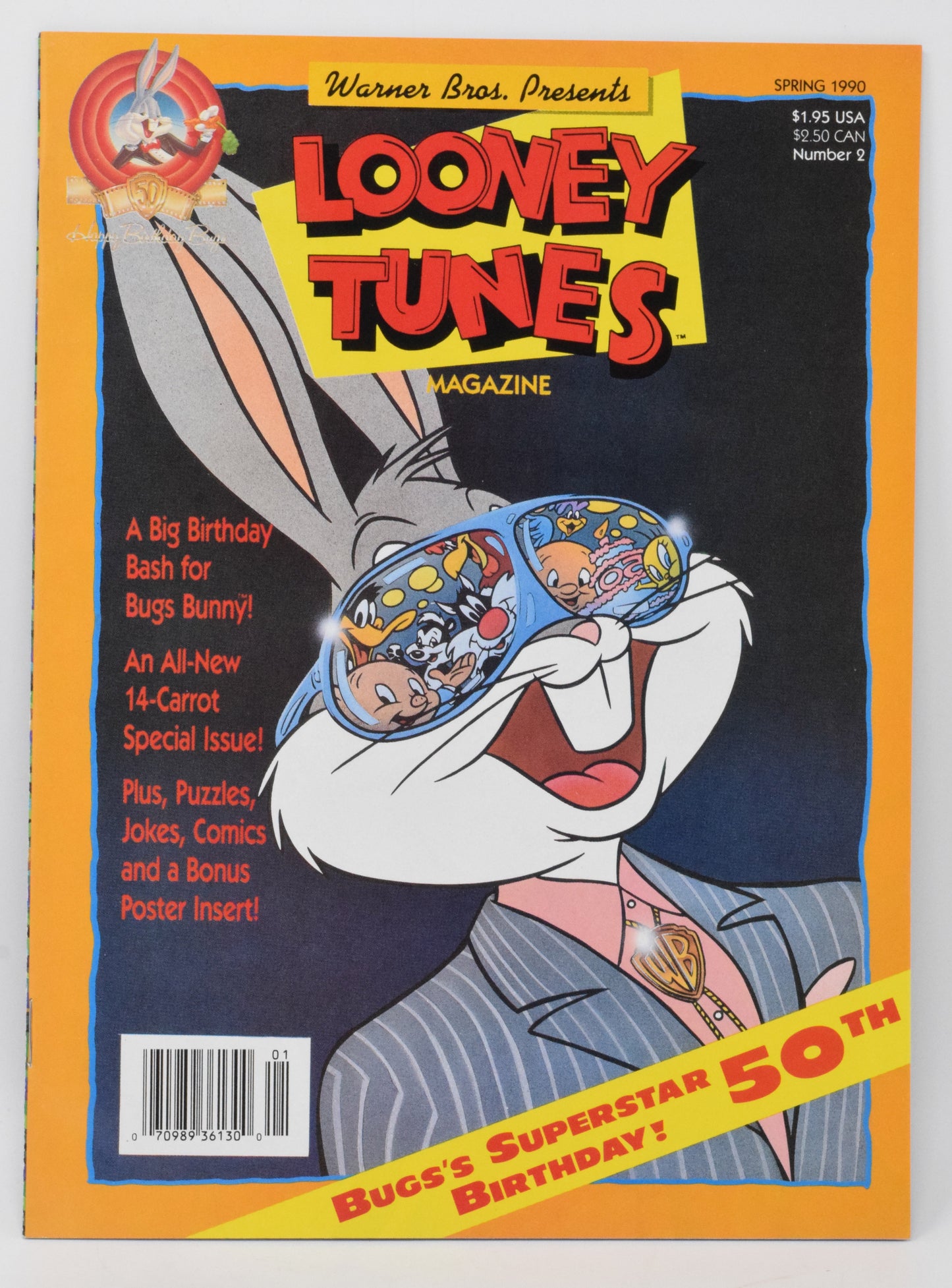 Looney Tunes Magazine #2 1989 NM