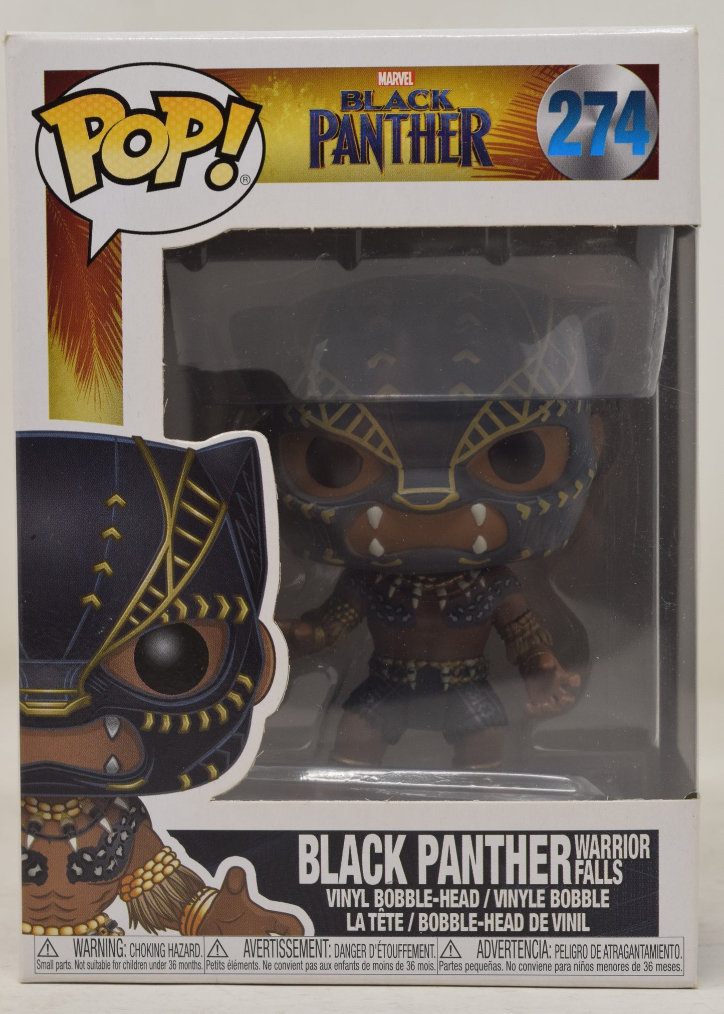 Black Panther Warrior Falls 274 Funko Pop Vinyl Figure NIB