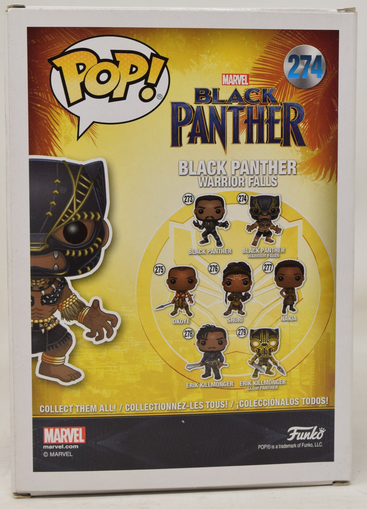 Black Panther Warrior Falls 274 Funko Pop Vinyl Figure NIB