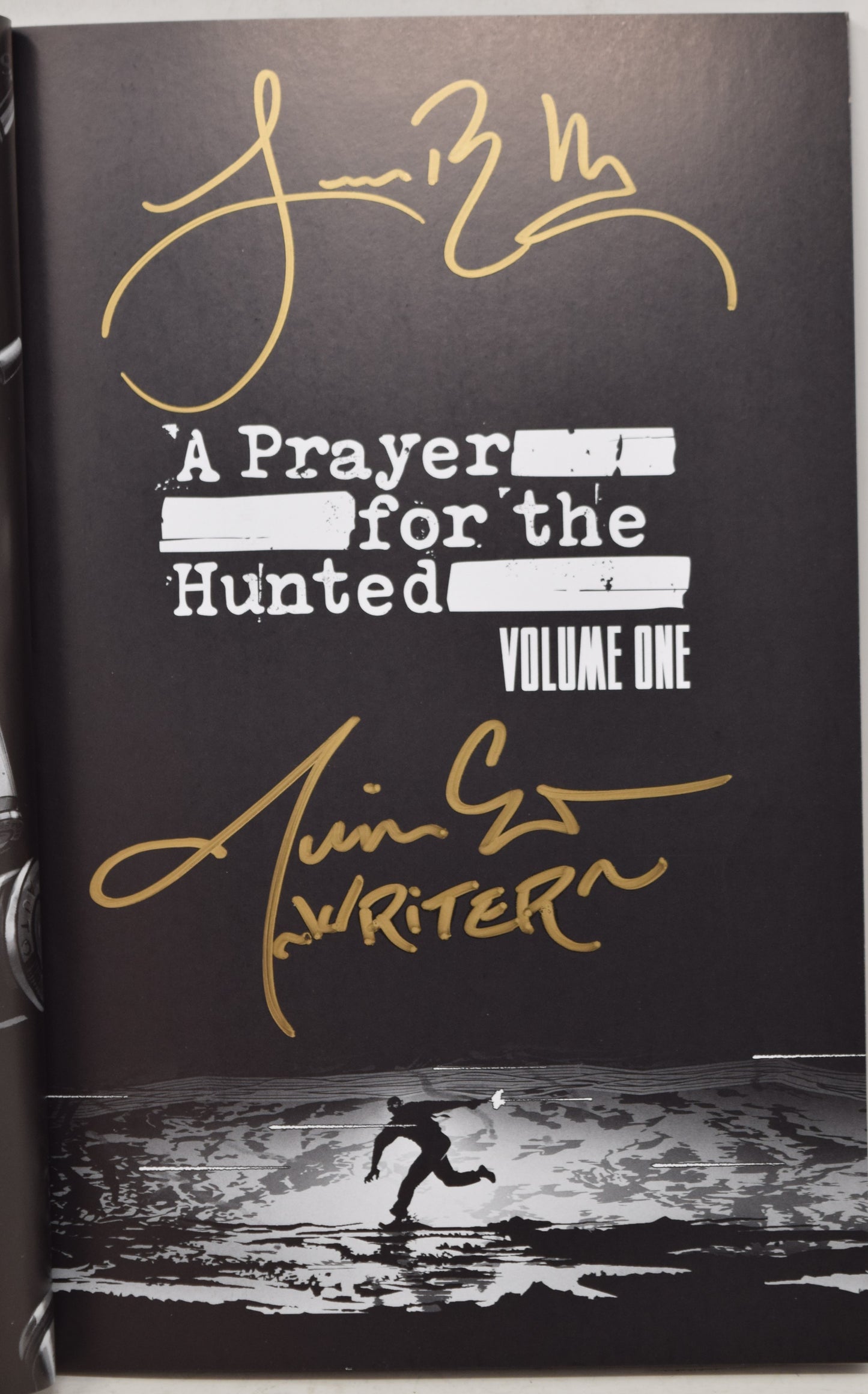 A Prayer For The Hunted Vol 1 TPB 2023 Signed 2x Jason R Moore Justin Evans