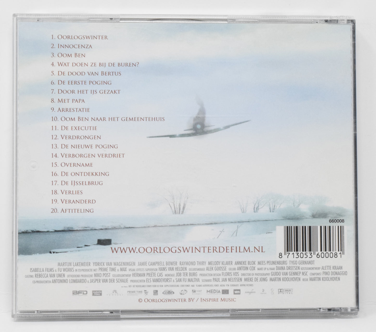 Oorlogswinter Soundtrack CD Pino Donaggio