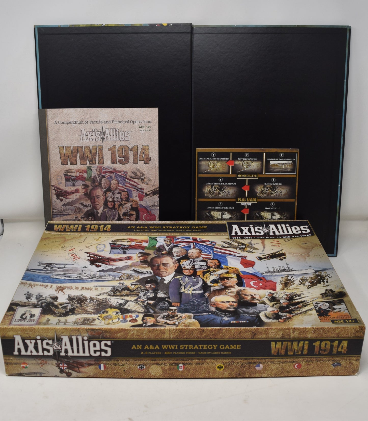 Axis Allies 1914 World War 1 WW1 Strategy Board Game Avon Hill