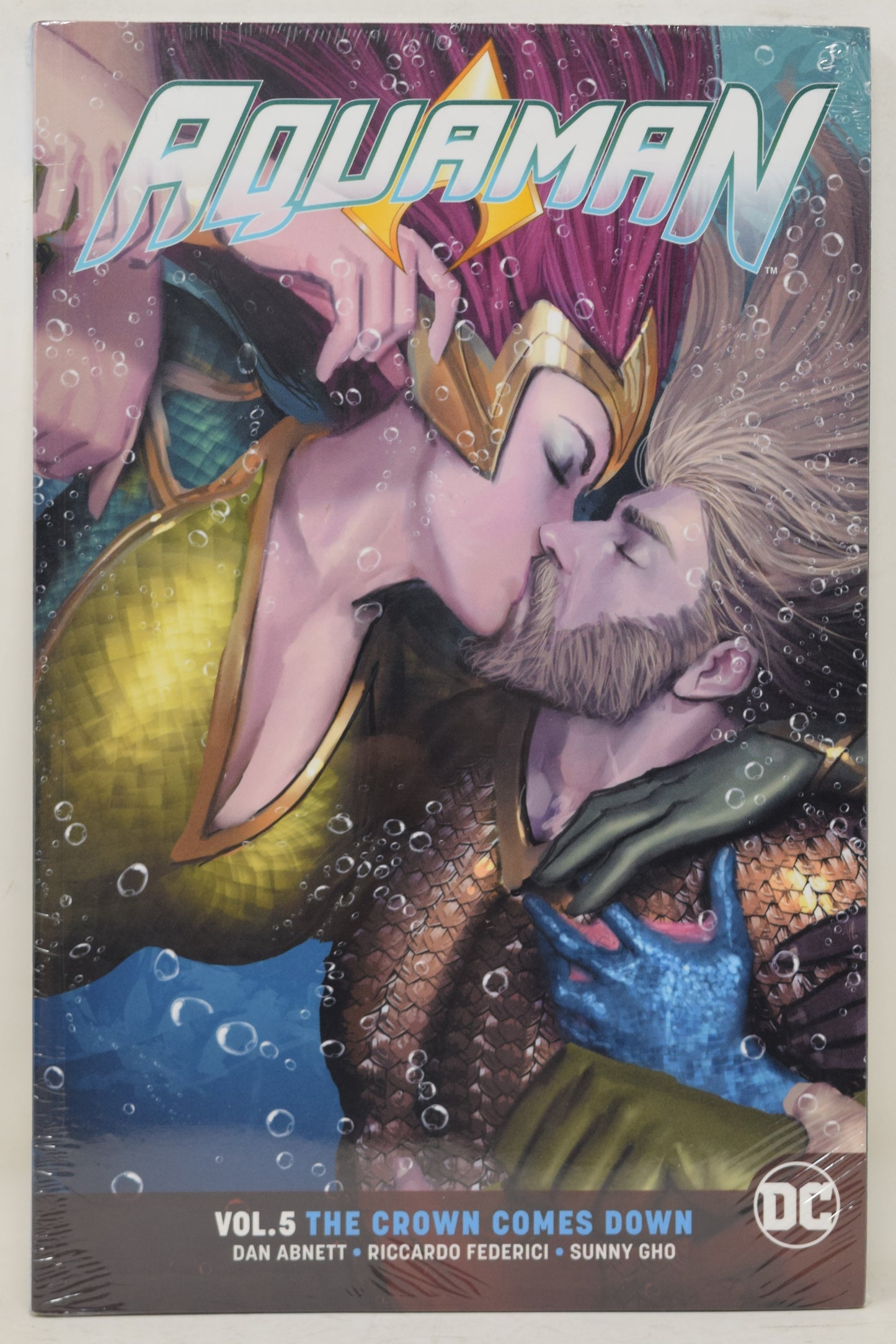 Aquaman Vol 5 The Crown Comes Down TP DC 2018 NM New