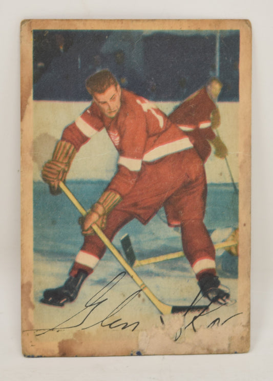 Glen Skov Hockey Card Parkhurst 1953 1954 Detroit Red Wings 48