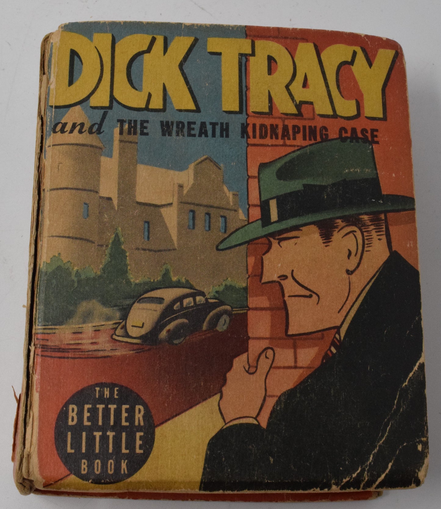 Dick Tracy And The Wreath Kidnapping Case 1482 Better Little Book Whitman 1945 FR GD - Golden Apple Comics