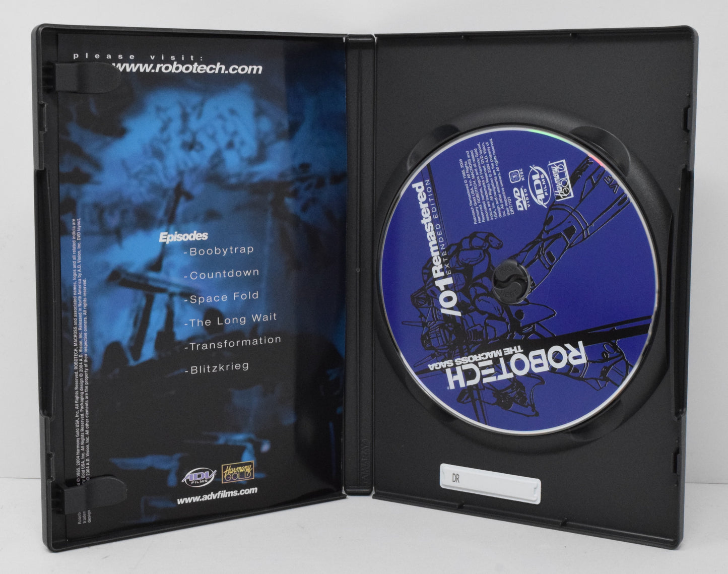 Robotech Remastered Extended Edition 1 DVD