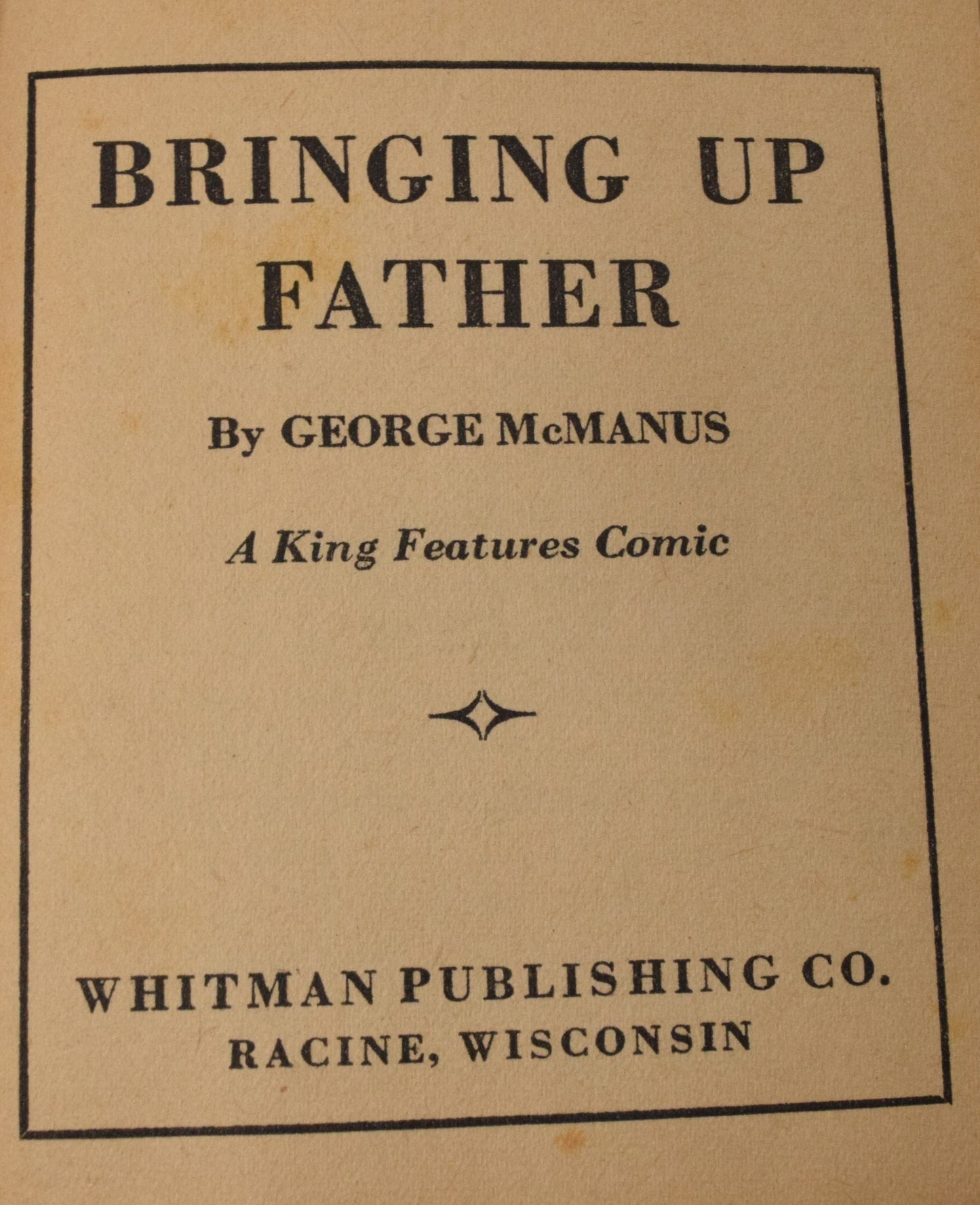 Bringing Up Father 1133 Big Little Book Whitman 1936 GD - Golden Apple Comics