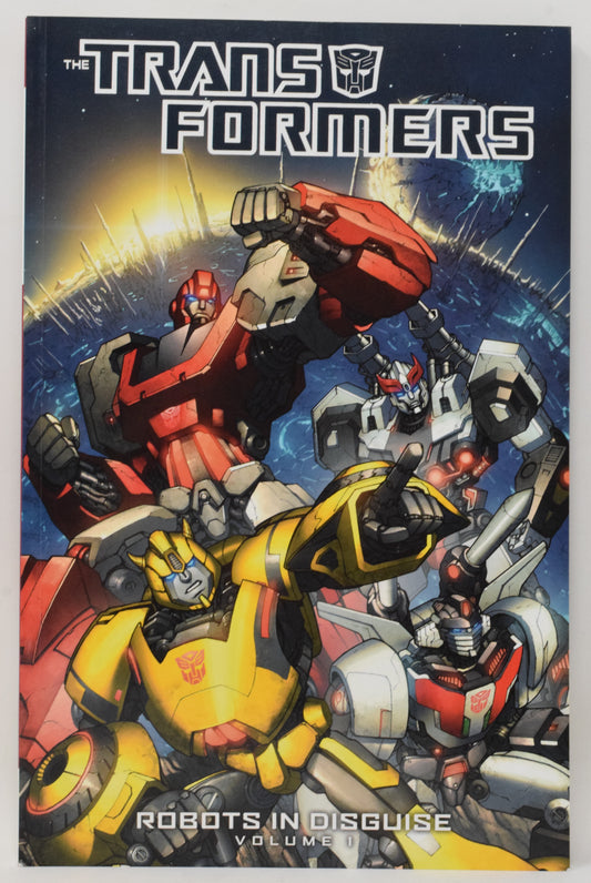 Transformers Robots In Disguise 1 TPB TP IDW 2012 NM Signed 4x