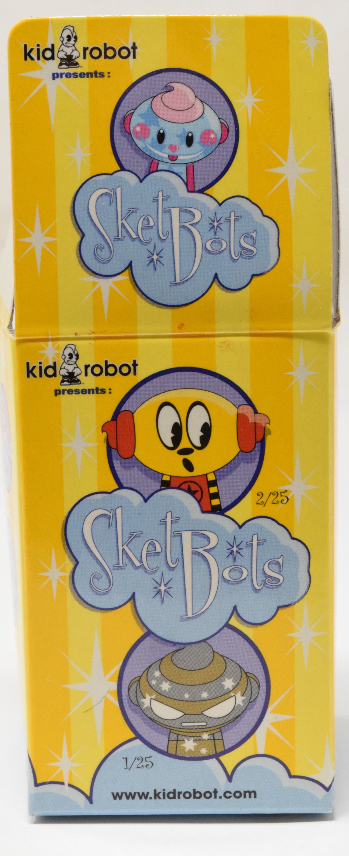 Kidrobot Sketbots Blue Vinyl Figure