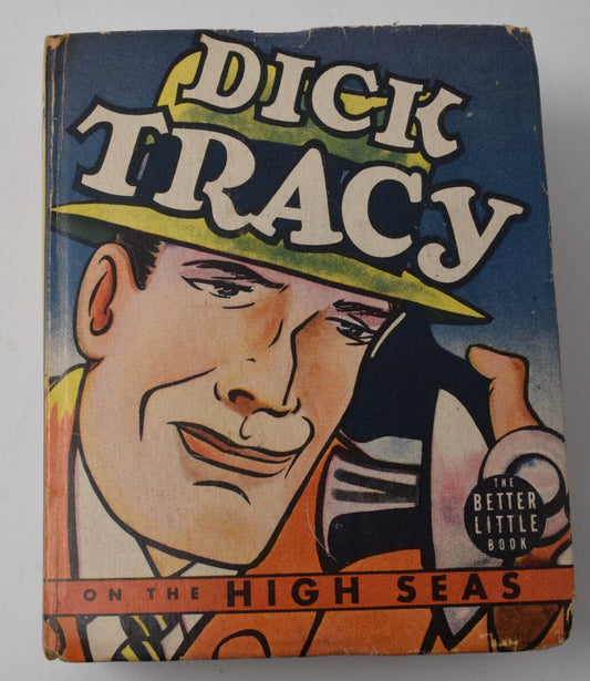 Dick Tracy And The High Seas 1454 Better Little Book Whitman 1939 FN - Golden Apple Comics