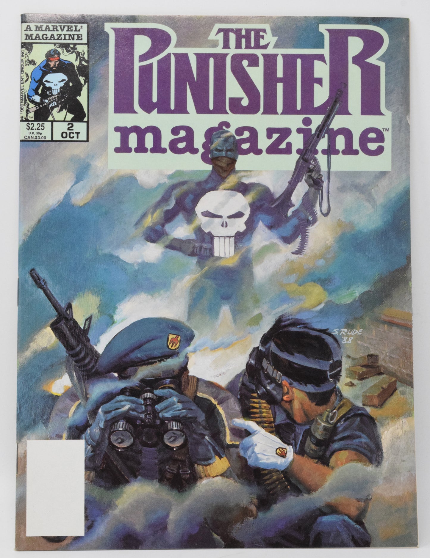 Punisher Magazine #2 1989 NM