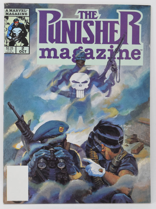 Punisher Magazine #2 1989 VF