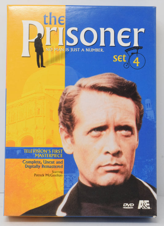 The Prisoner No Man is Just a Number Set 4 DVD