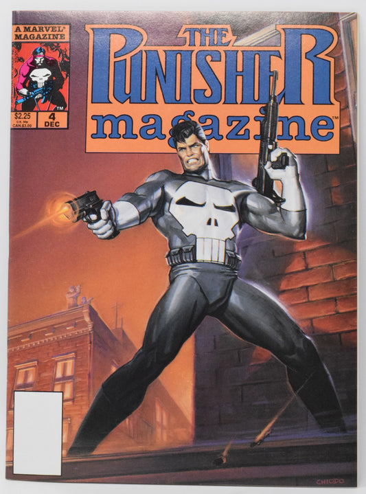 Punisher Magazine #4 1989 NM