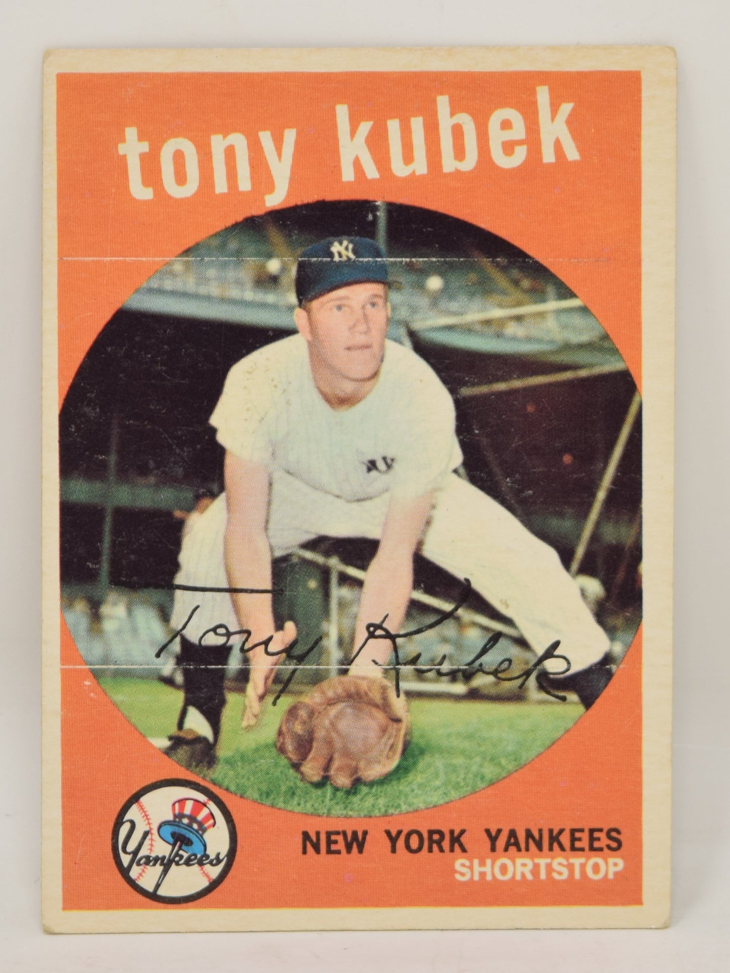 Tony Kubek Baseball Card Topps 1959 New York Yankees 505