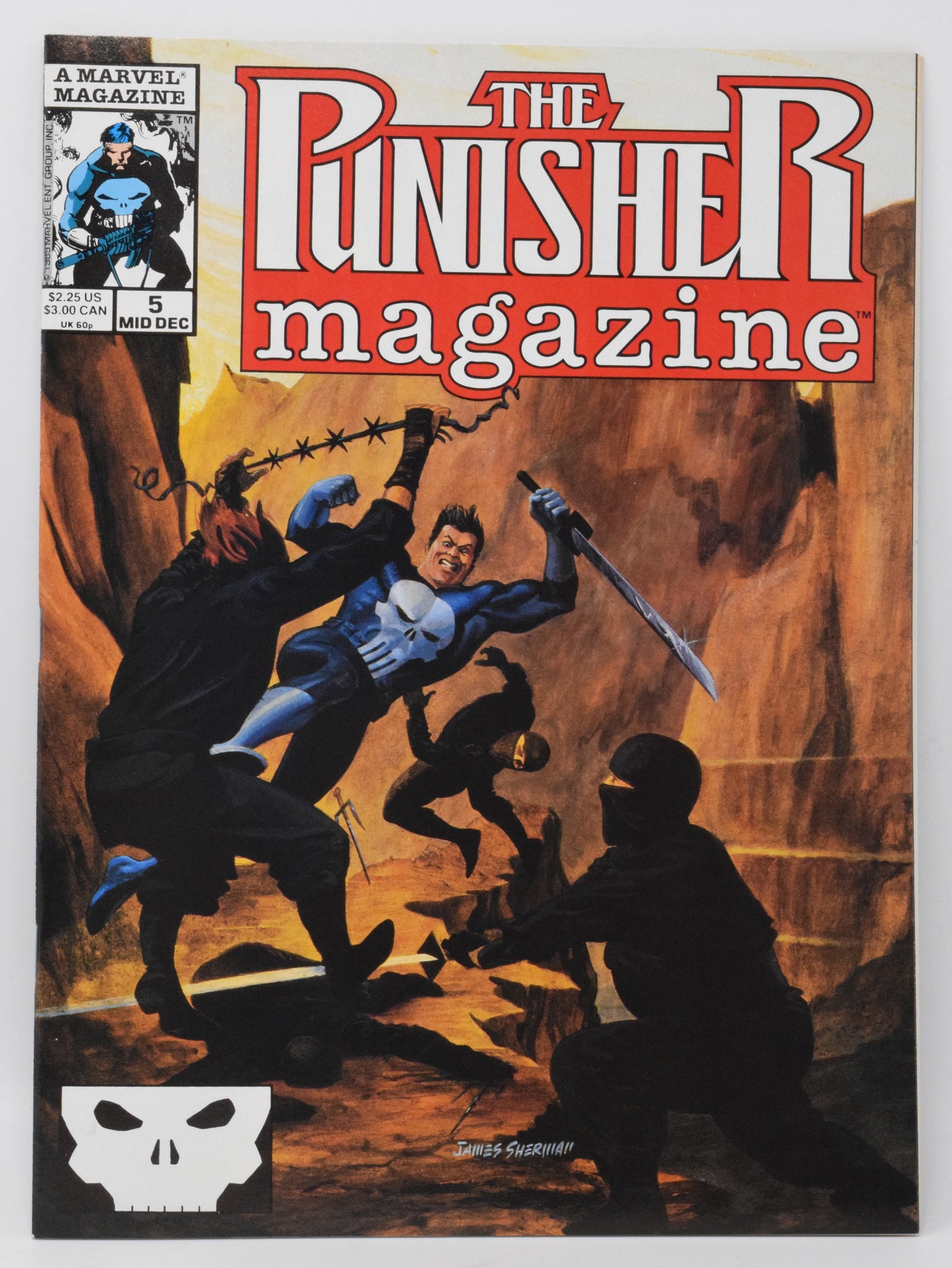 Punisher Magazine #5 1989 NM-9.2