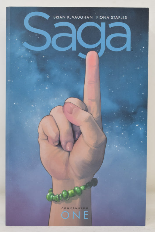 Saga Compendium 1 TPB Image 2019 VF NM 1 - 54 Brian K Vaughan Fiona Staples