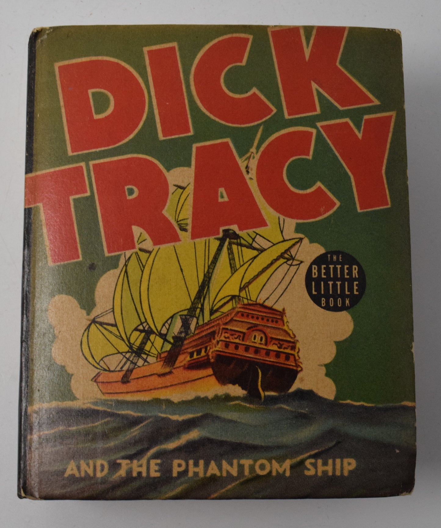 Dick Tracy And The Phantom Ship 1434 Better Little Book Whitman 1940 VF - Golden Apple Comics