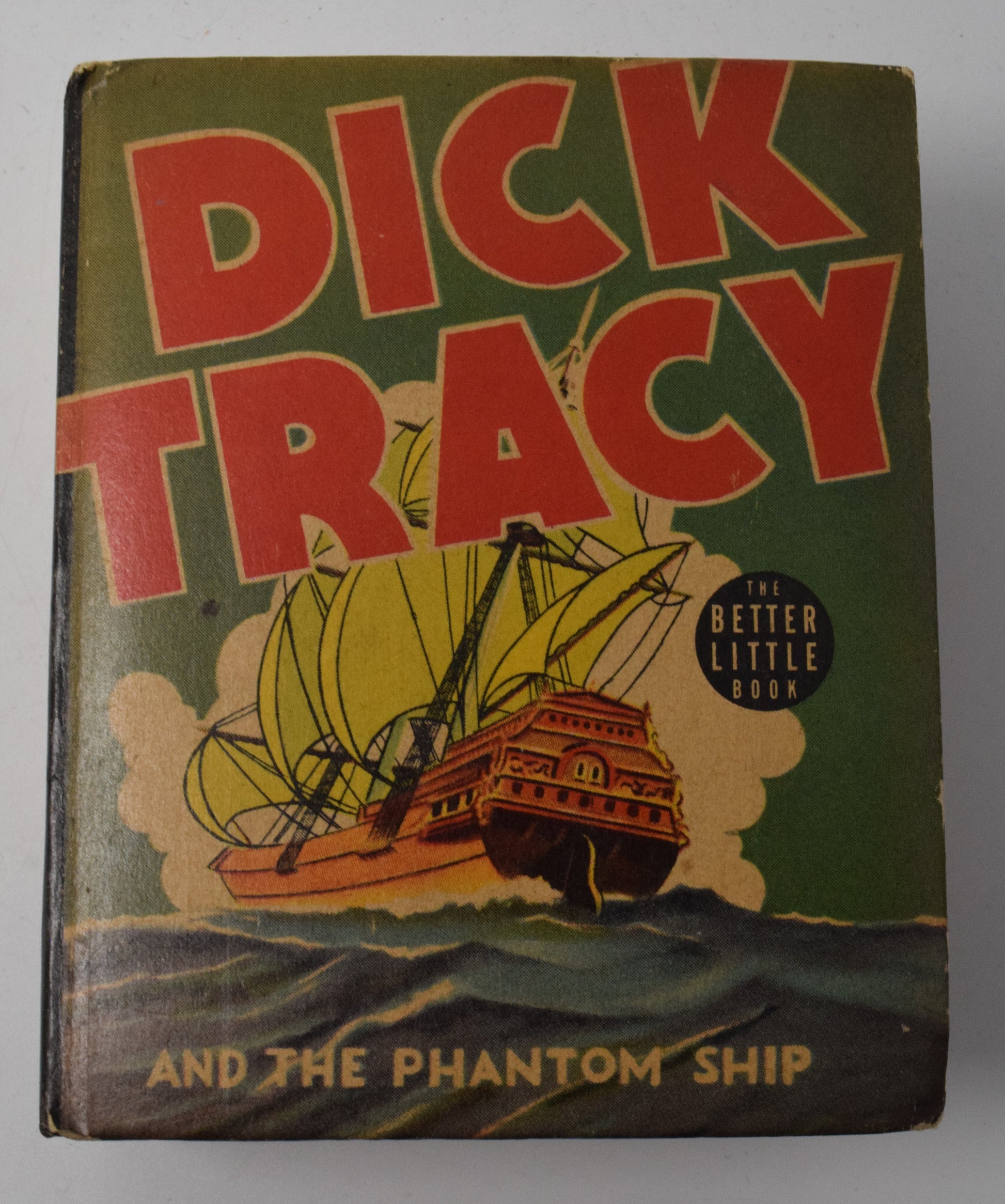 Dick Tracy And The Phantom Ship 1434 Better Little Book Whitman 1940 VF - Golden Apple Comics