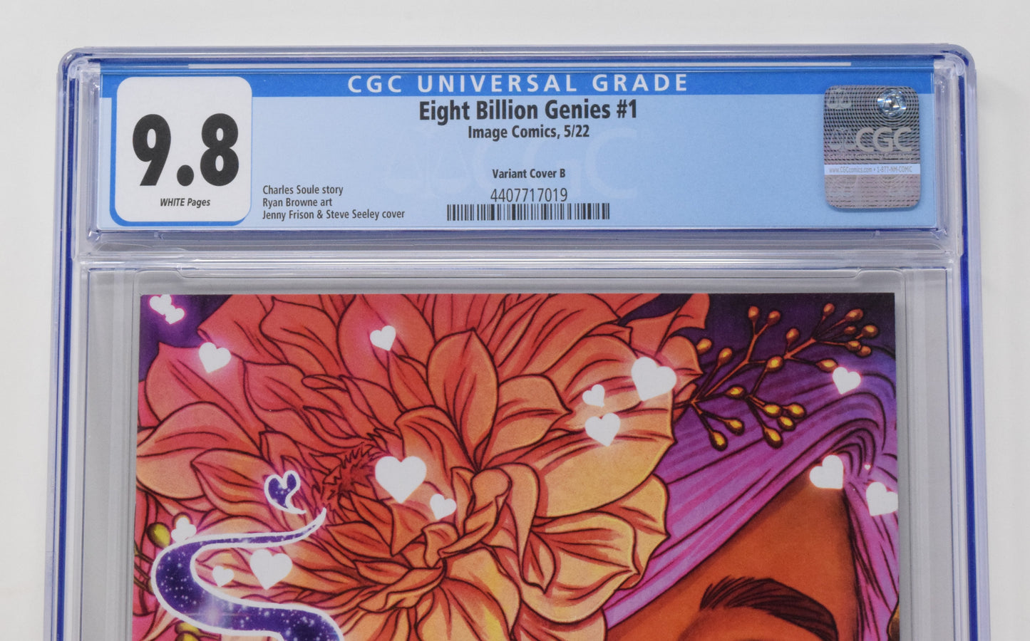 Eight Billion Genies 1 B Image 2022 CGC 9.8 Jenny Frison Variant