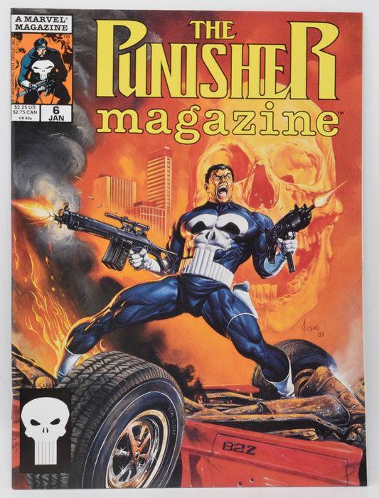 Punisher Magazine #6 1989 NM