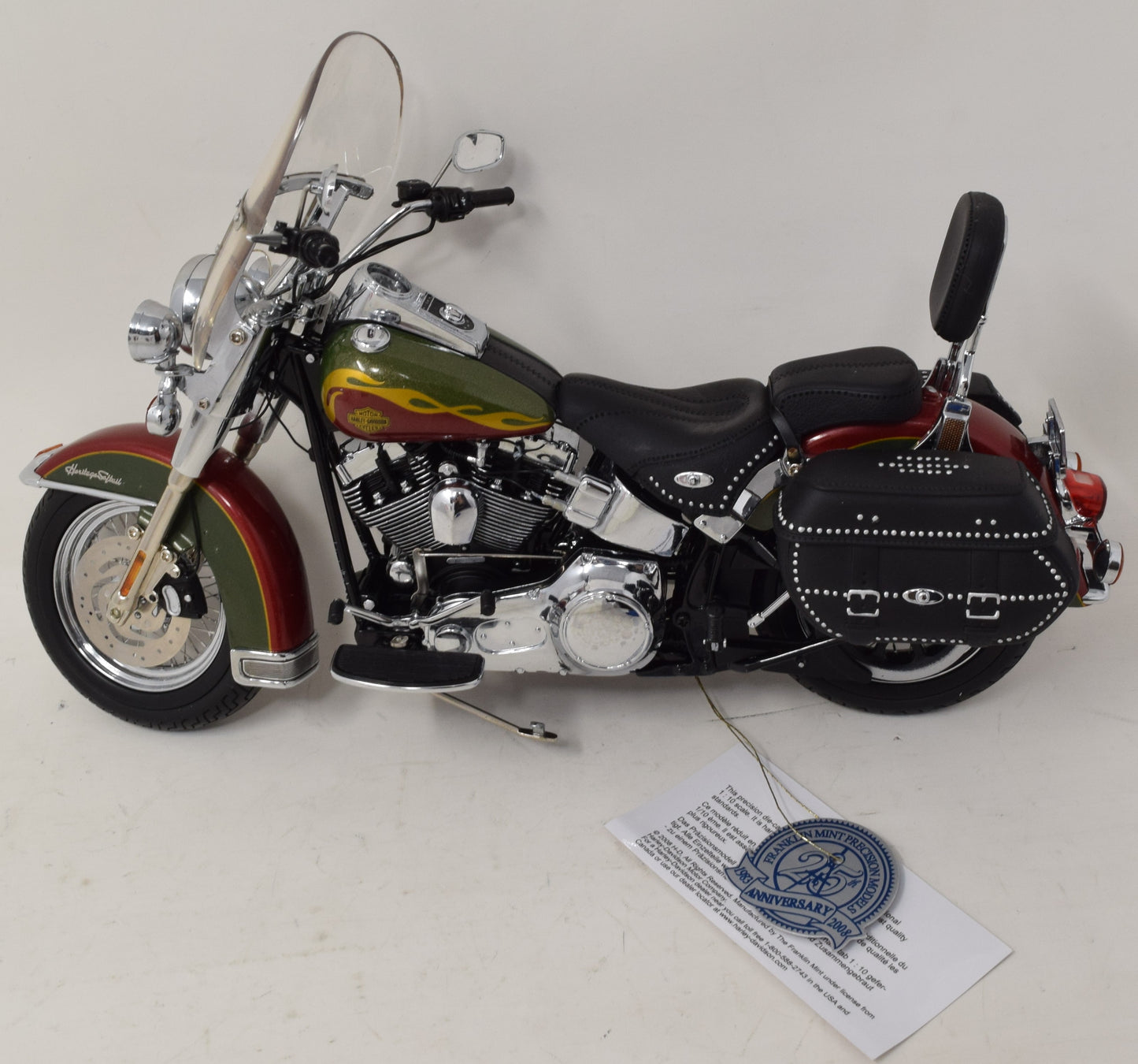 Harley Davidson Motorcycle 2008 Heritage Softail Christmas Precision Model NIB