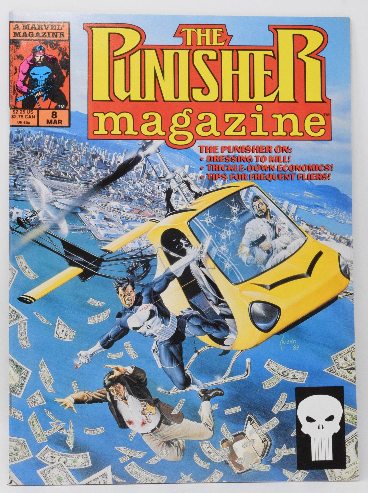 Punisher Magazine #8 1989 NM