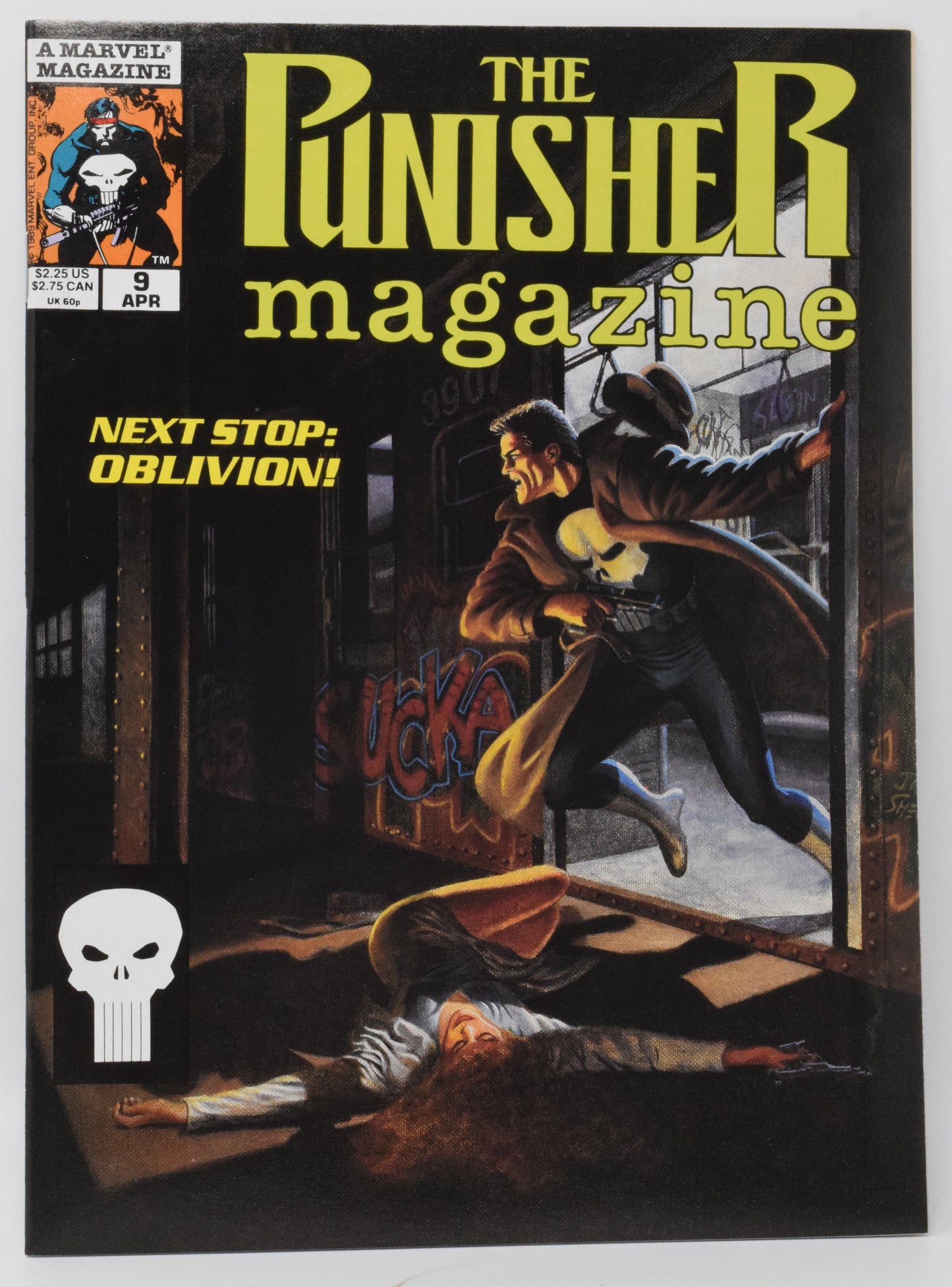 Punisher Magazine #9 1989 NM