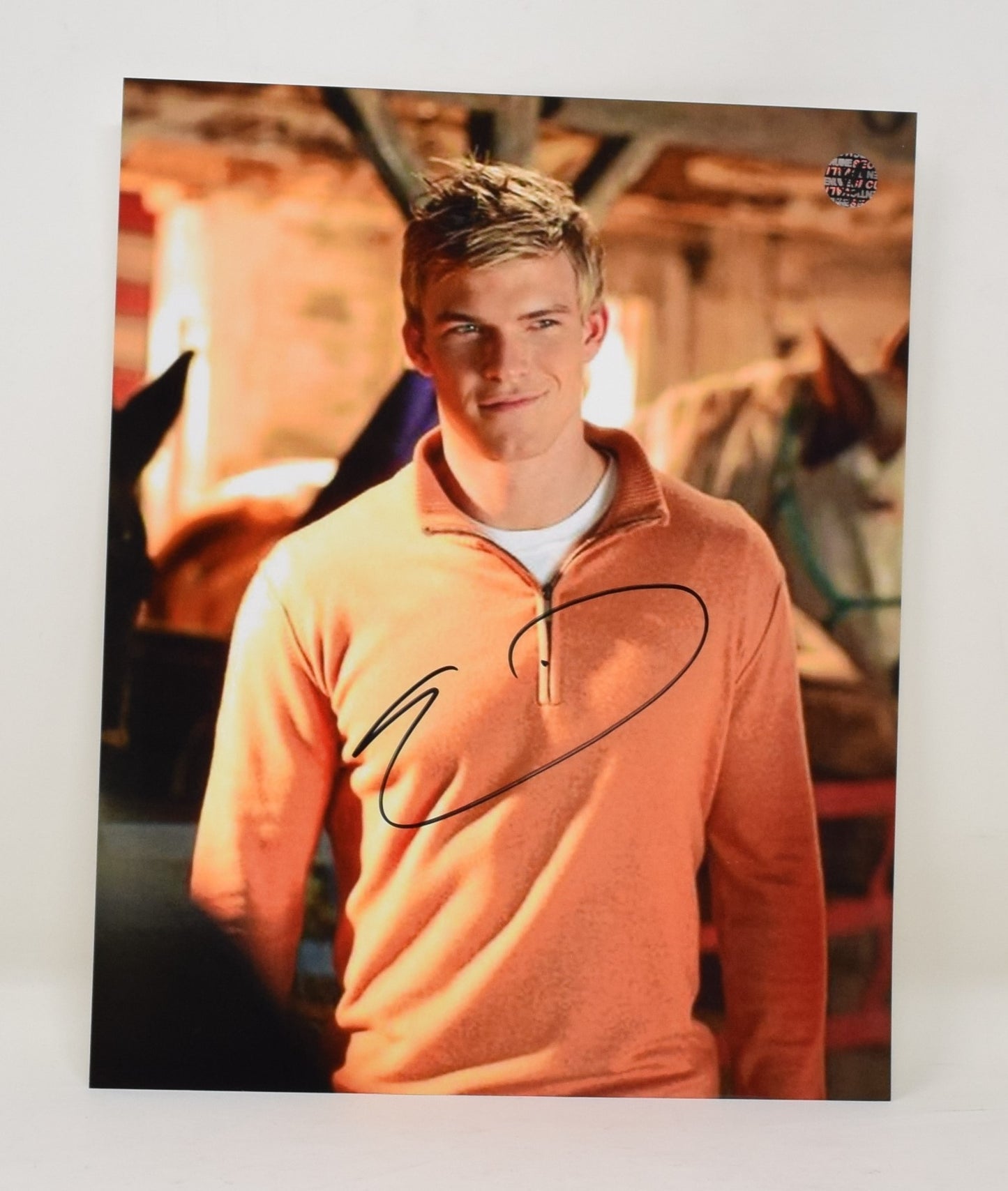 Alan Ritchson Smallville Signed Autograph 8 x 10 Photo COA