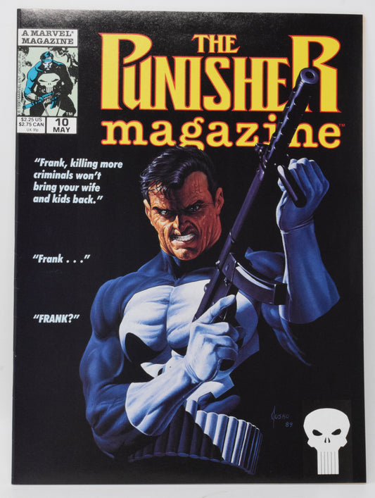 Punisher Magazine #10 1989 NM