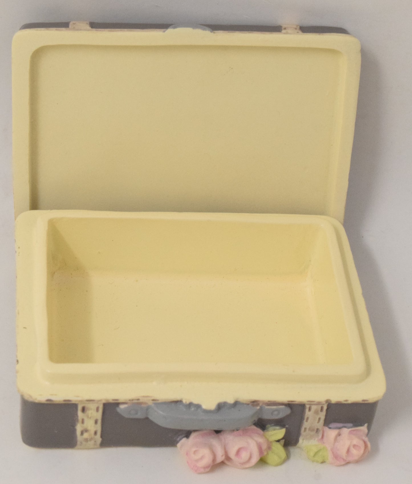 Pretty As A Picture Trunk Risers Trinket Box Figurine Kim Anderson 1998 NIB New