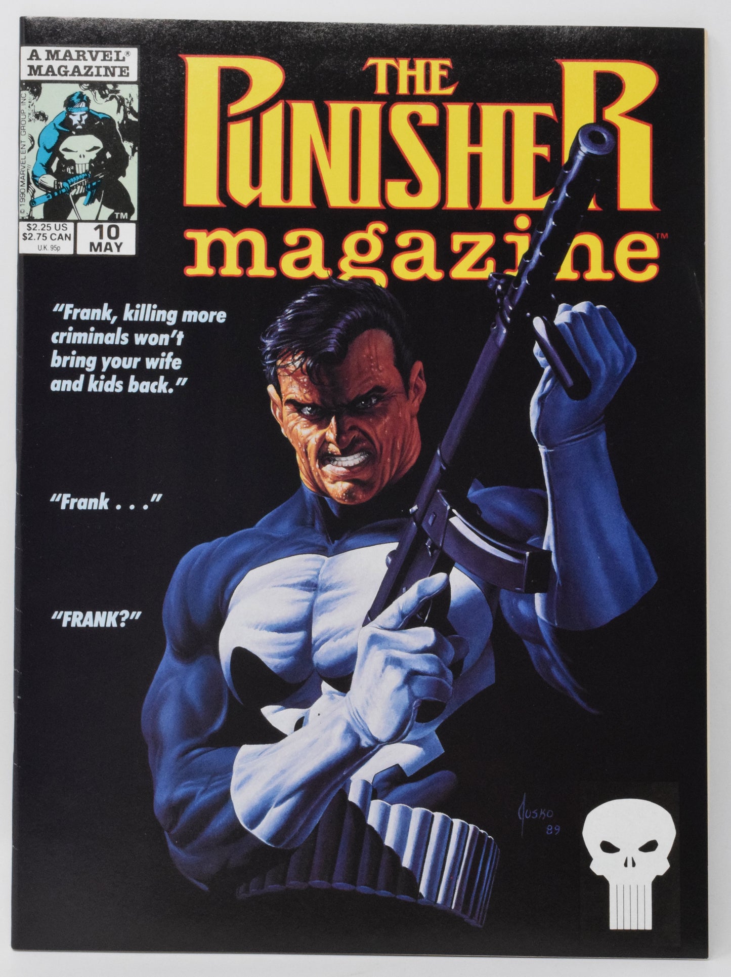 Punisher Magazine #10 1989 NM-9.2