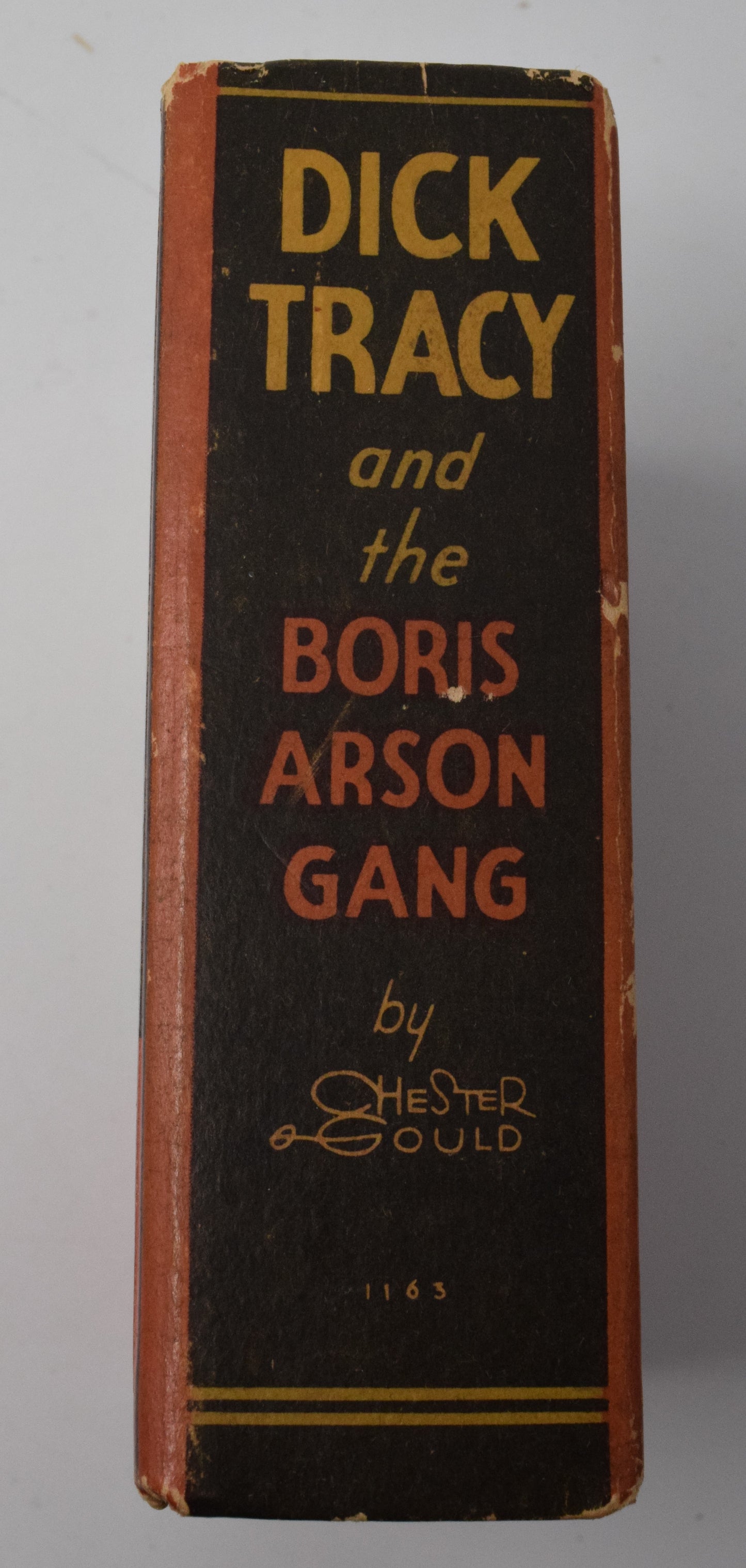 Dick Tracy And The Boris Arson Gang 1163 Big Little Book Whitman 1936 FN VF - Golden Apple Comics