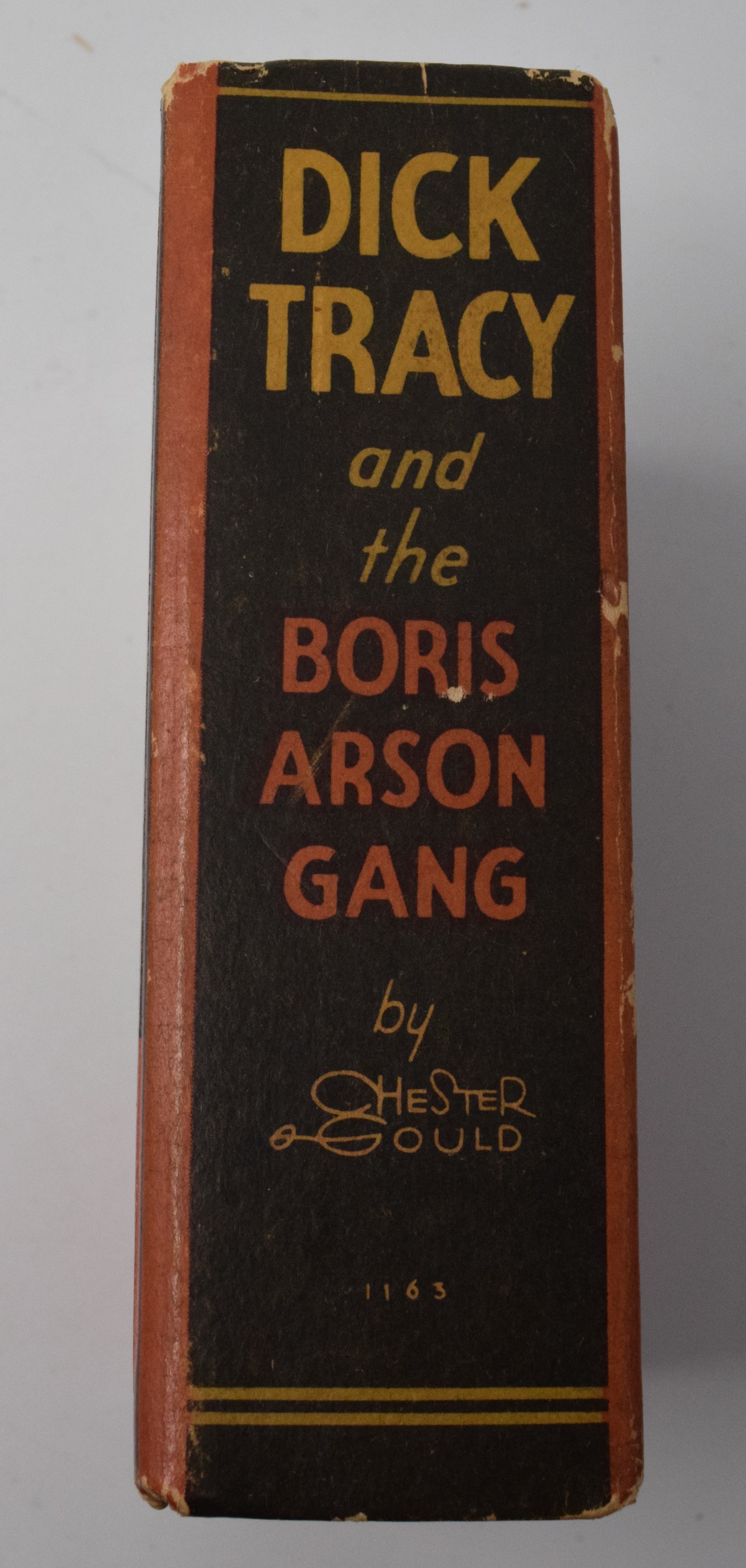 Dick Tracy And The Boris Arson Gang 1163 Big Little Book Whitman 1936 FN VF - Golden Apple Comics