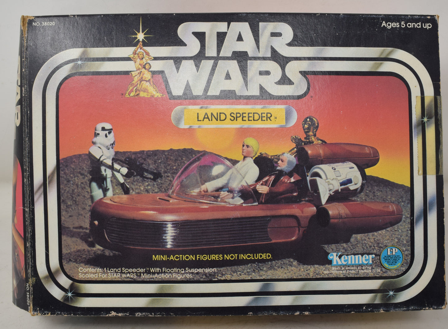 Star Wars Landspeeder Vehicle Original Box Kenner 1977